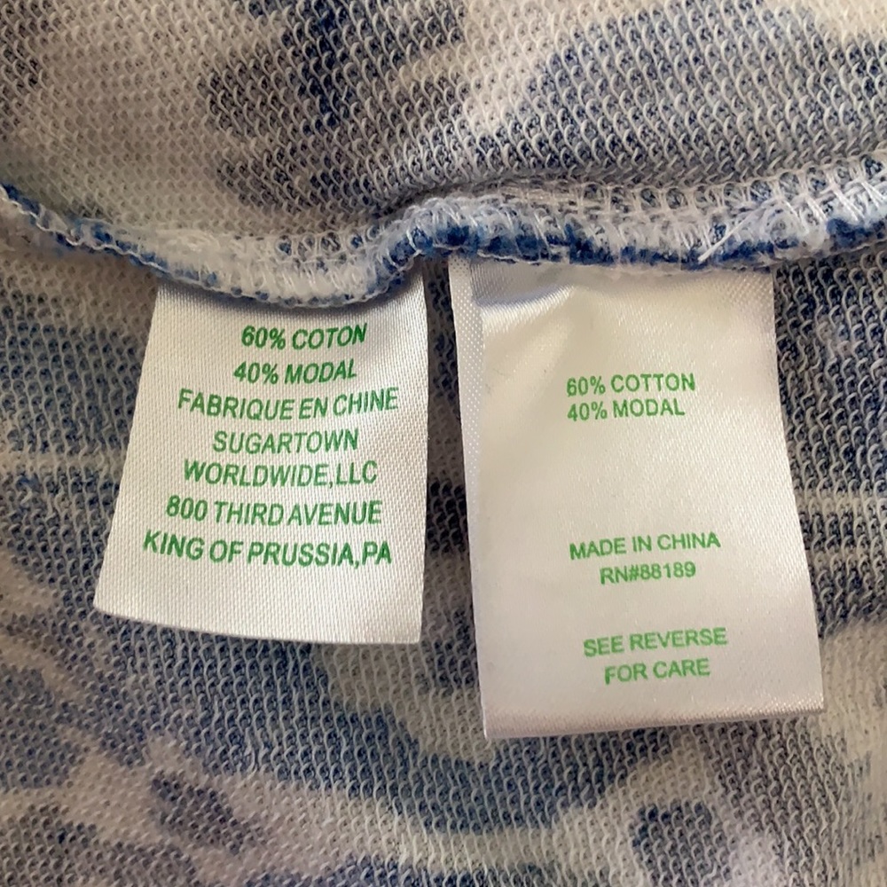 Lilly Pulitzer Angela jacket XS Blue white RARE Excellent Condition HTF Pelican - Picture 15 of 15
